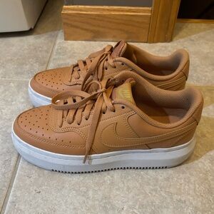 Nike. Court Vision Low. Size 8. Gently Worn!
